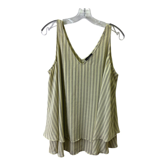 Top Sleeveless By Lane Bryant In Yellow, Size:Xl