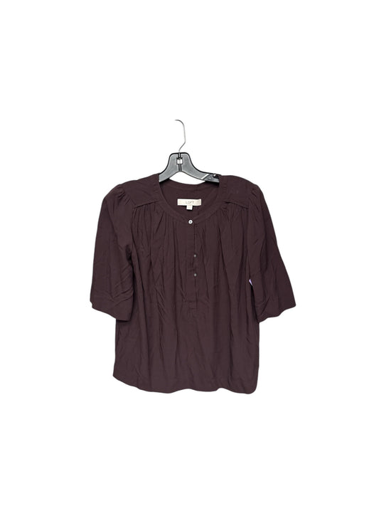 TOP SS by LOFT In BROWN, Size: XS