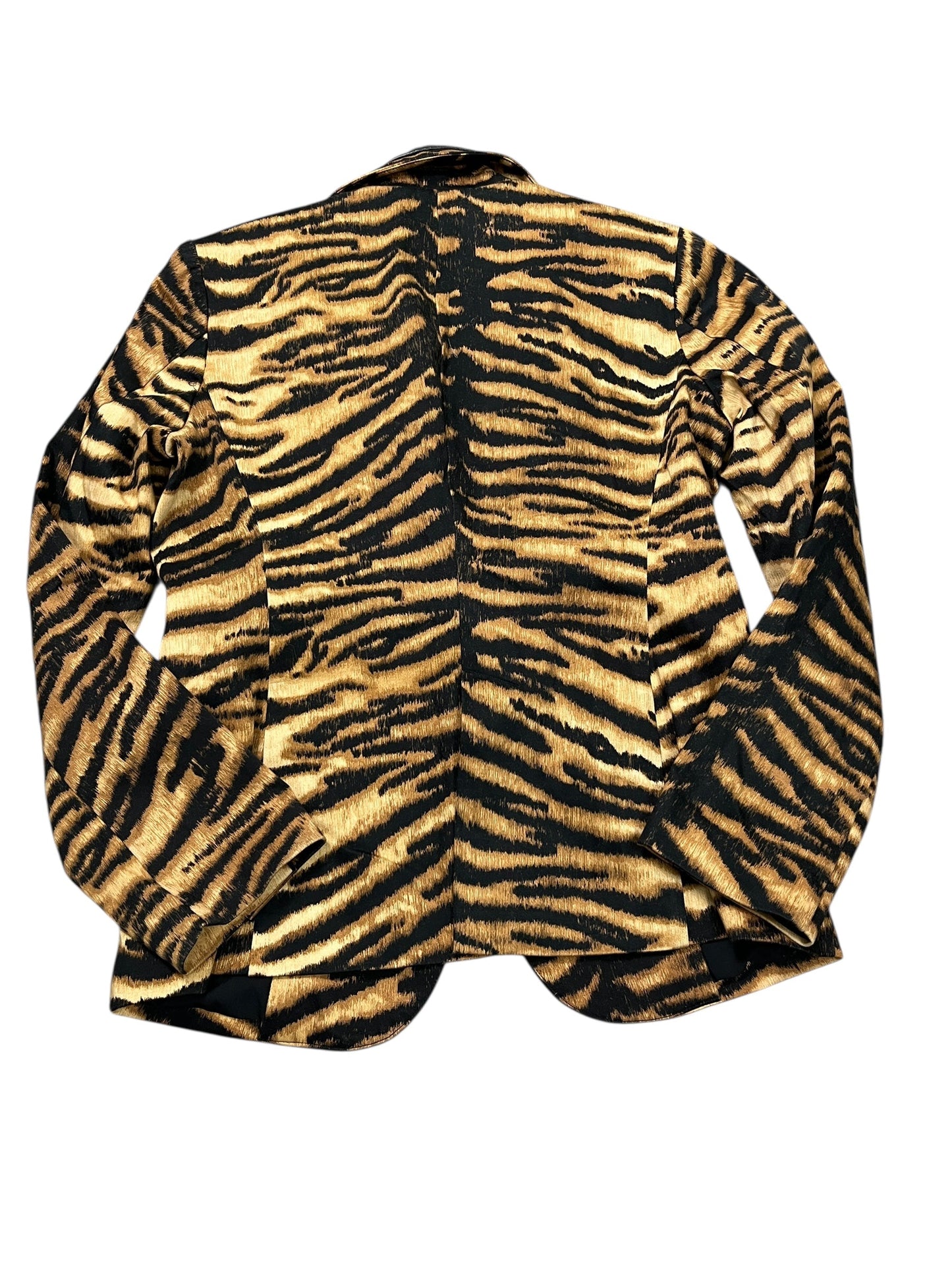 Blazer By Chicos In Animal Print, Size:S