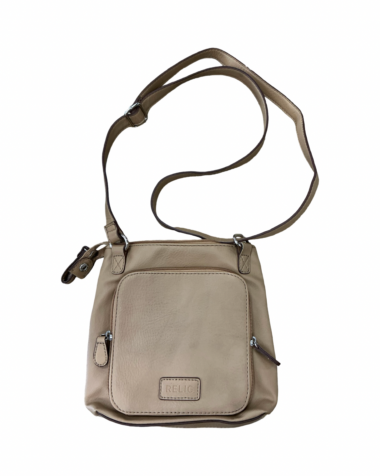 Crossbody By Relic In Tan, Size:Small