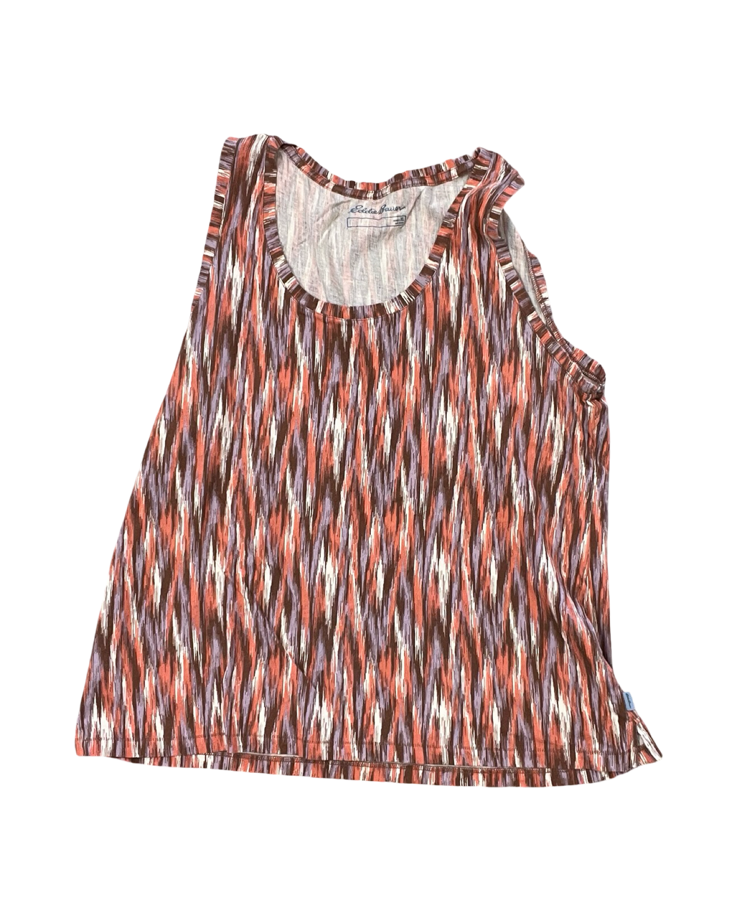 Top Sleeveless By Eddie Bauer In Orange, Size:Xl
