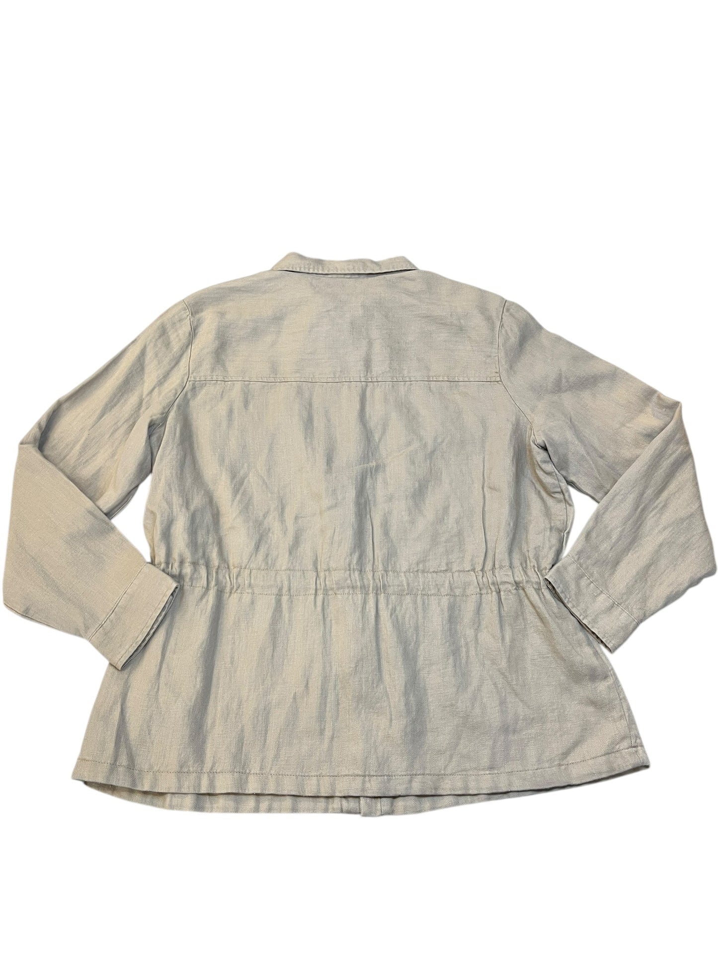 Jacket Other By Tahari In Brown, Size:L