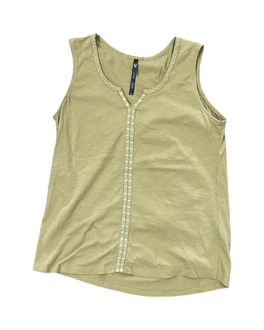 Top Sleeveless By Kuhl In Yellow, Size:Xs