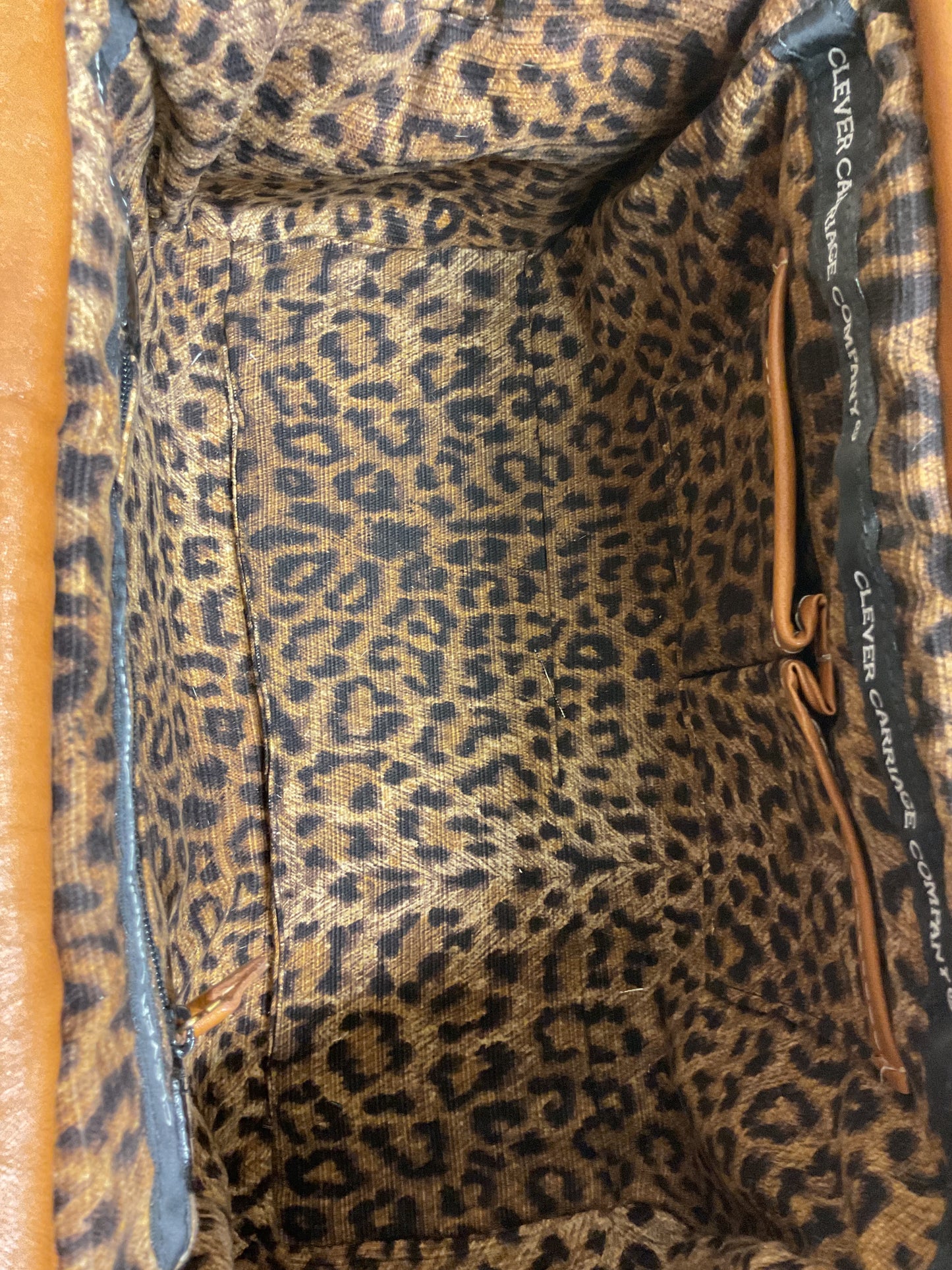 Handbag By Cma In Animal Print, Size:Medium