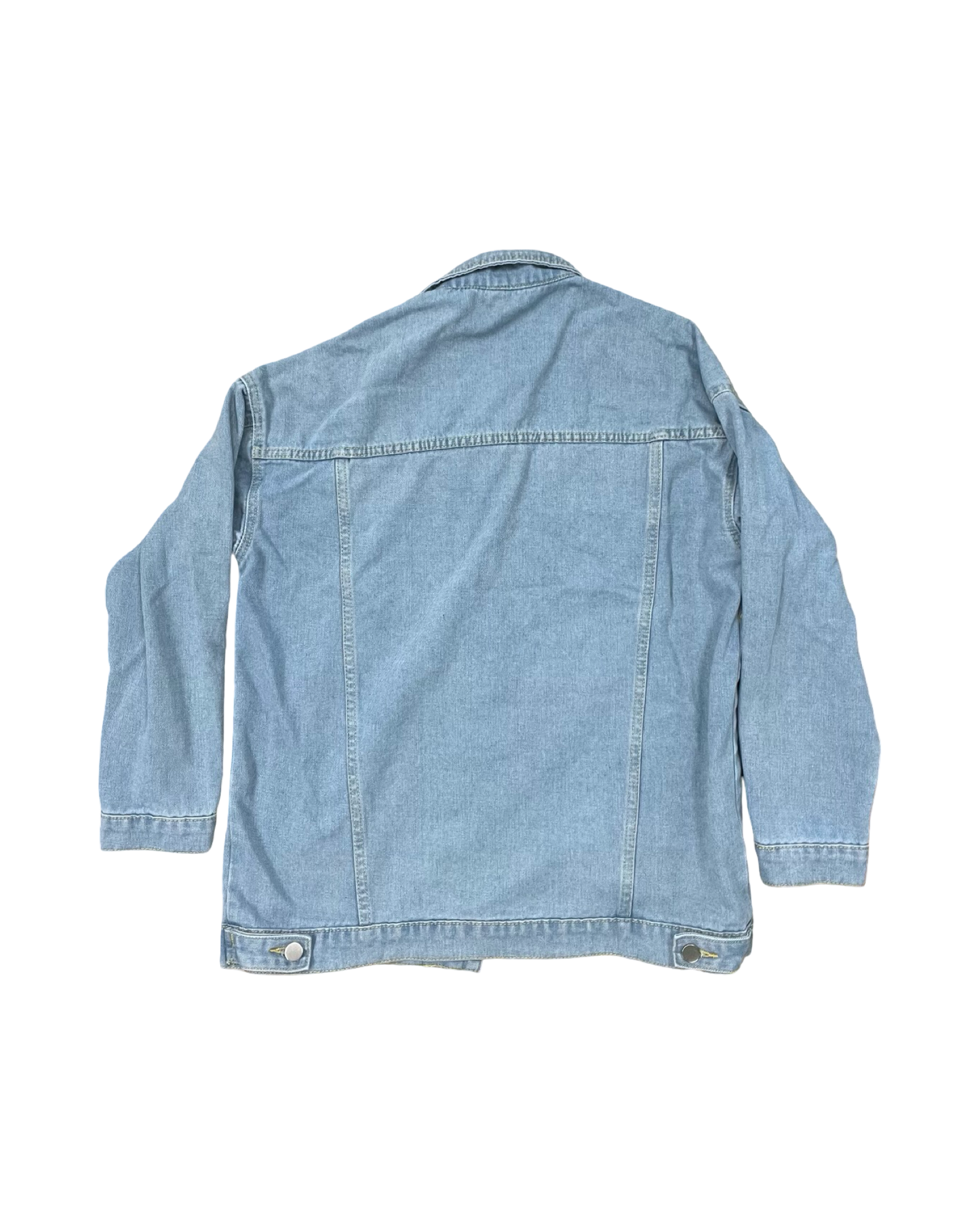 Jacket Denim By Clothes Mentor In Blue Denim, Size:S