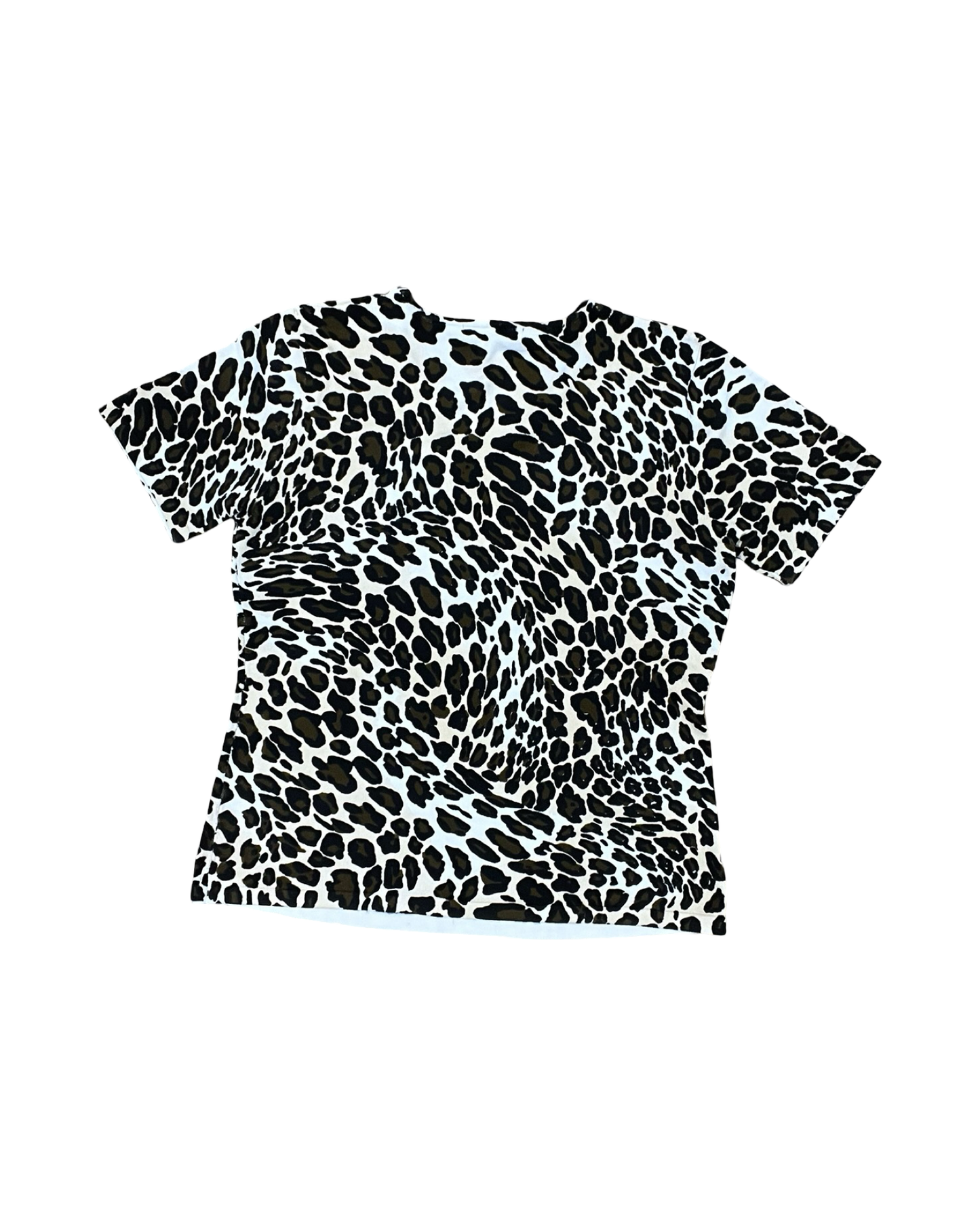 Top Ss By Clothes Mentor In Animal Print, Size:M