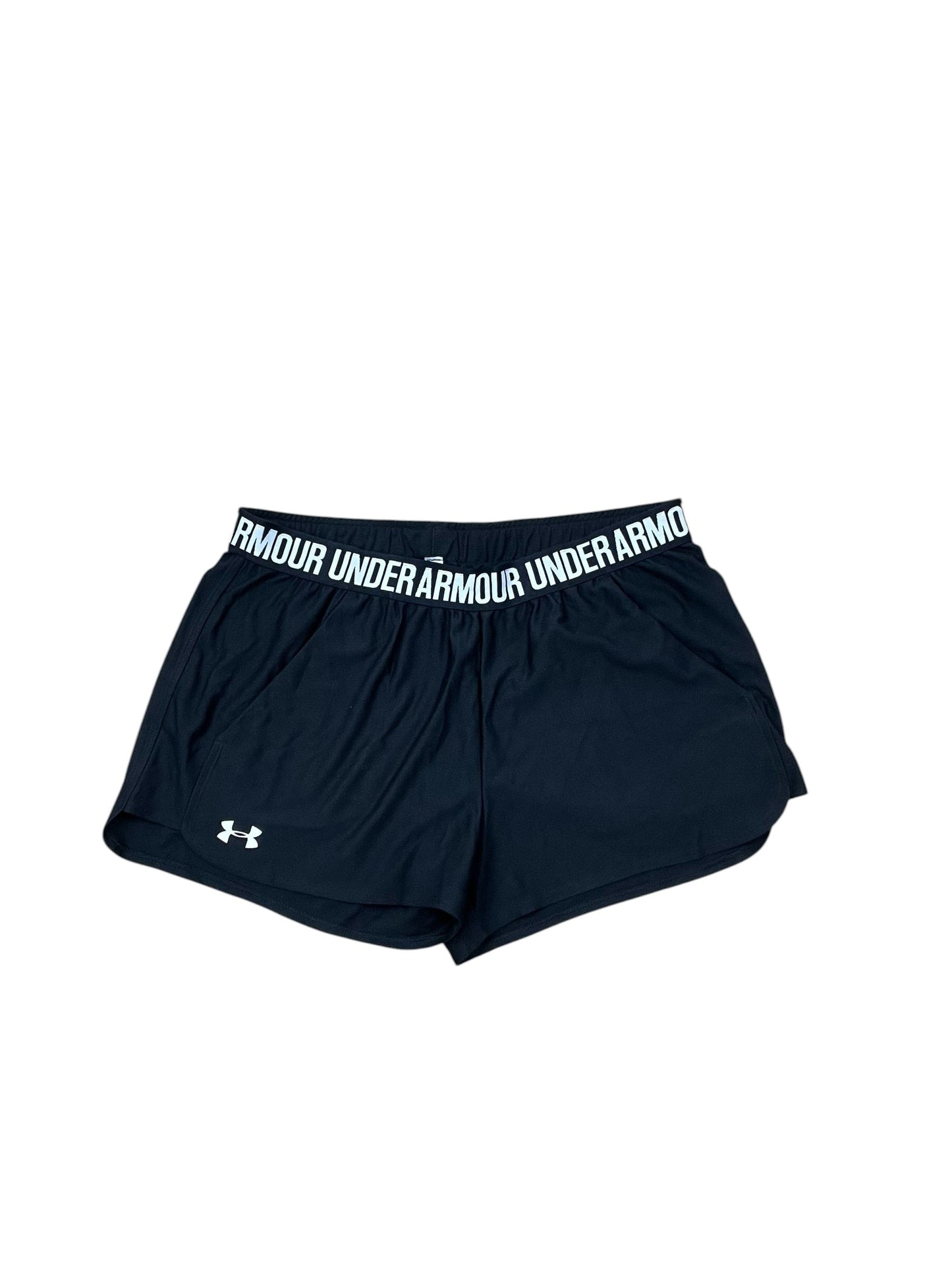 Athletic Shorts By Under Armour In Black, Size:L