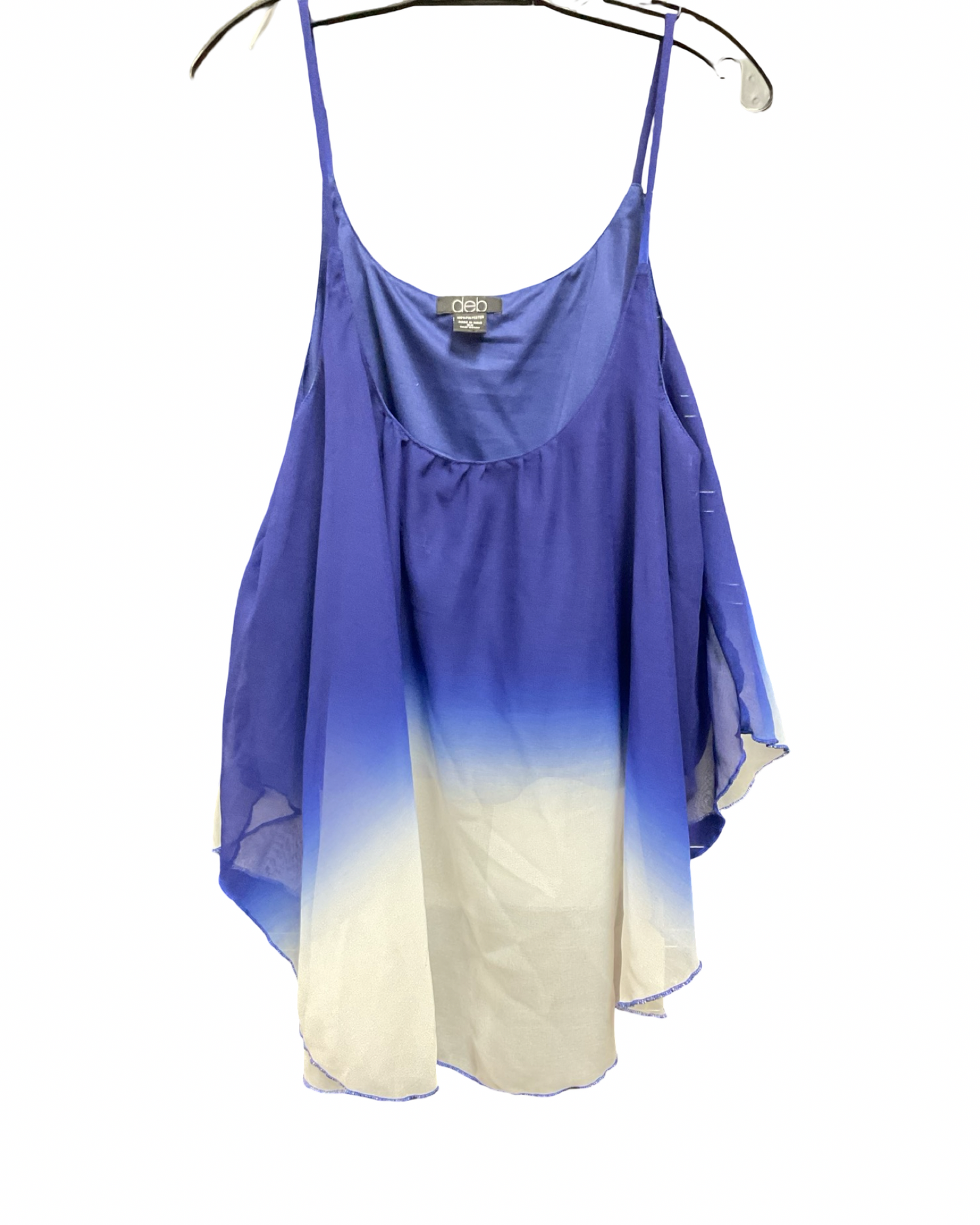 Top Cami By Deb In Blue, Size:3X