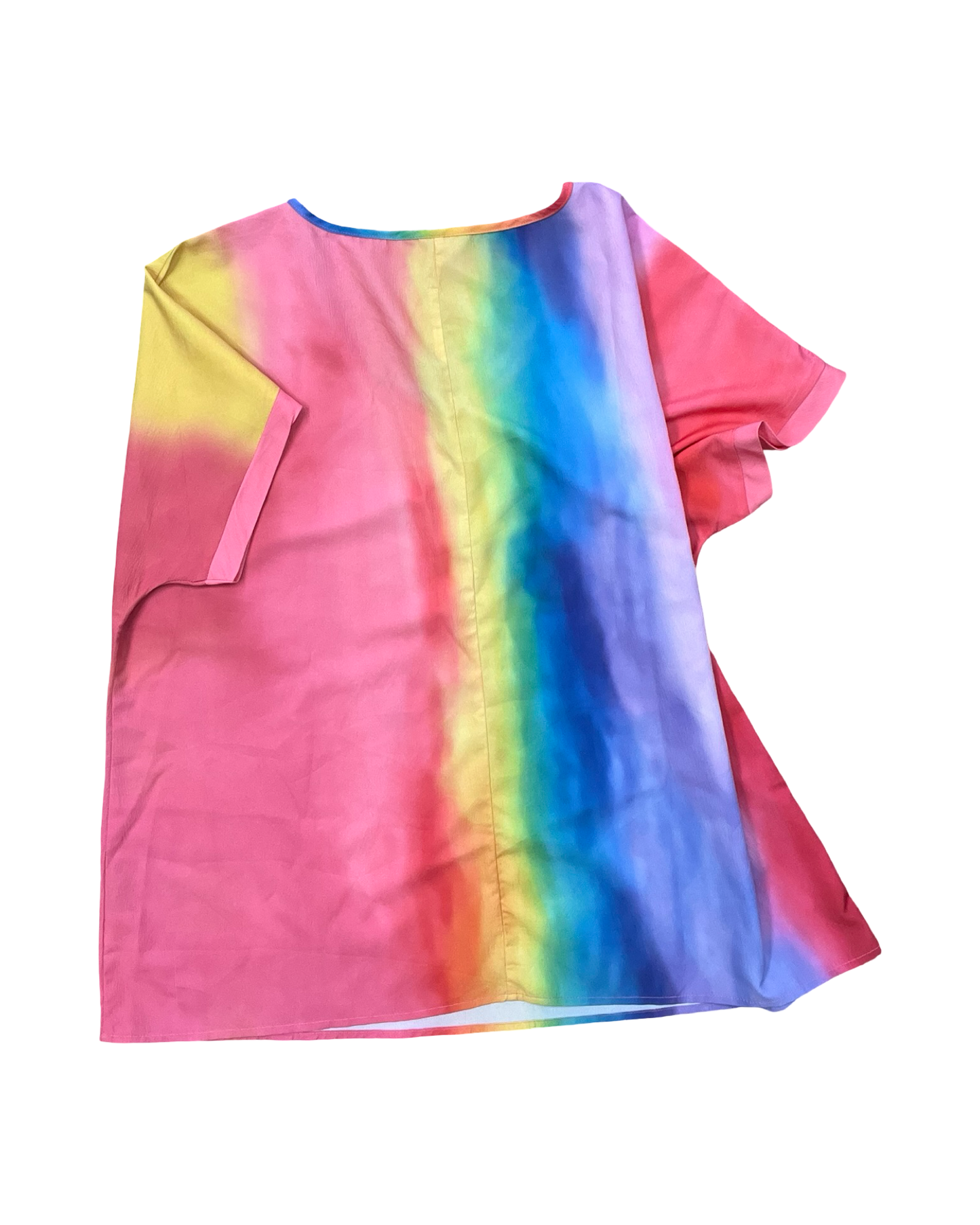 Top Ss By Clothes Mentor In Rainbow Print, Size:2X