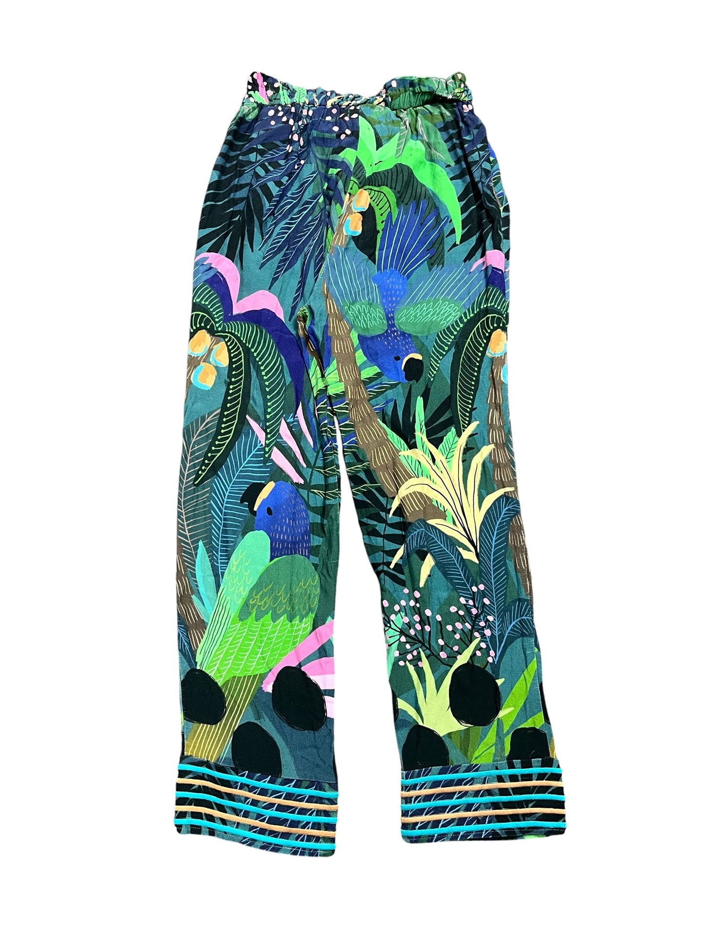 Pants Wide Leg By Farm Rio In Multi, Size:Xs