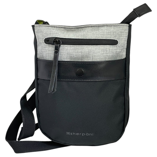 Crossbody By Sherpani In Black & Grey, Size:Medium