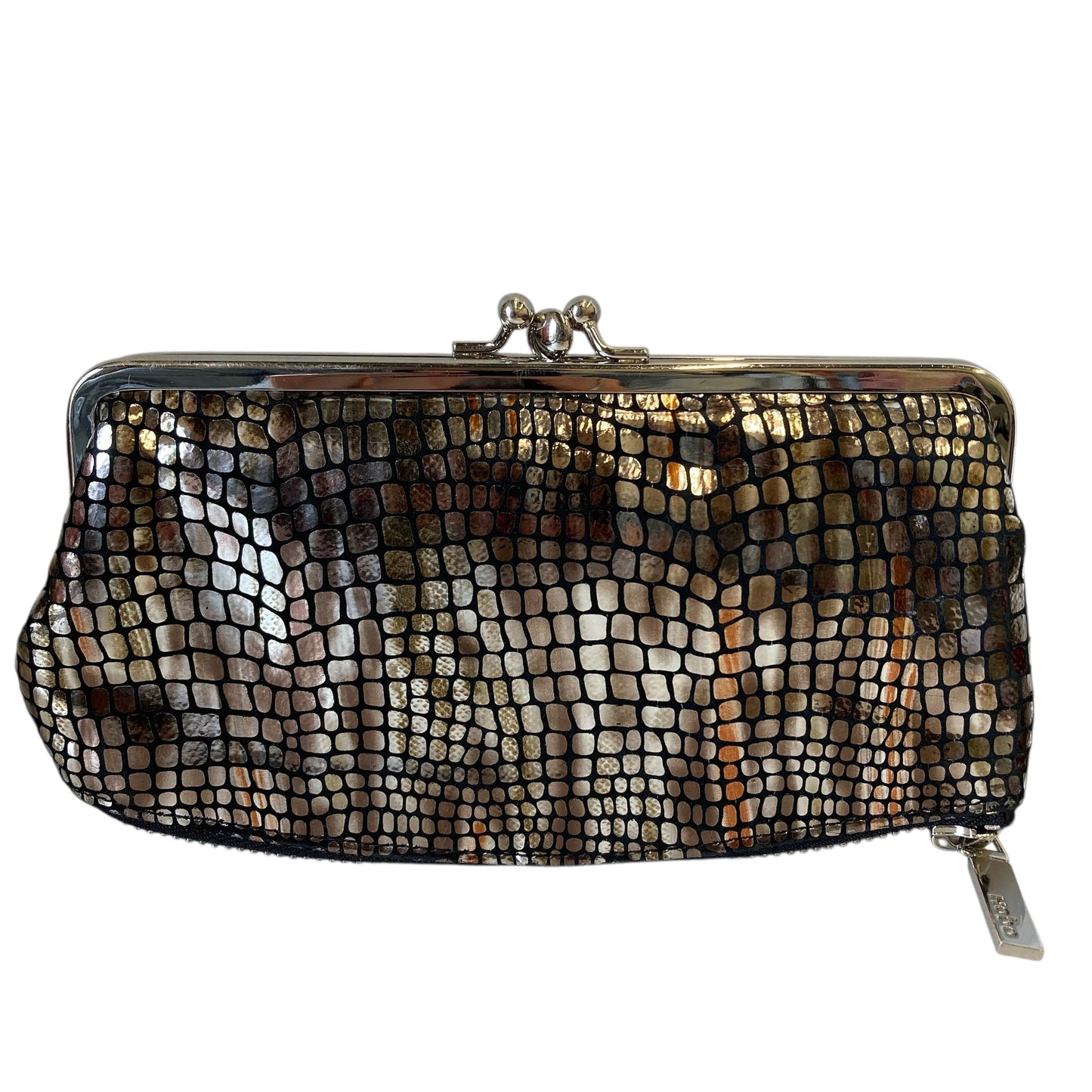 Wallet By Hobo Intl In Silver, Size:Medium