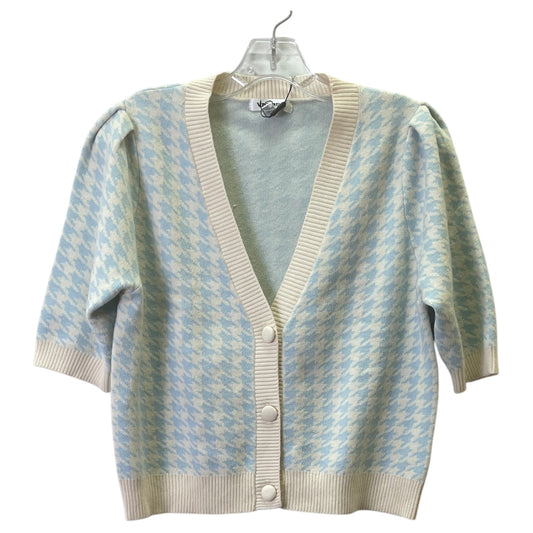 Top Ss By Vigoss In Blue & Cream, Size:L