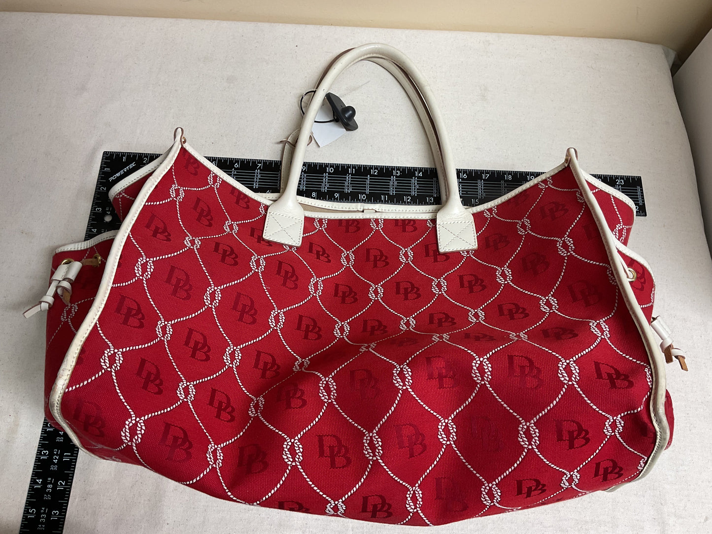 Handbag Designer By Dooney And Bourke In Red, Size:Large