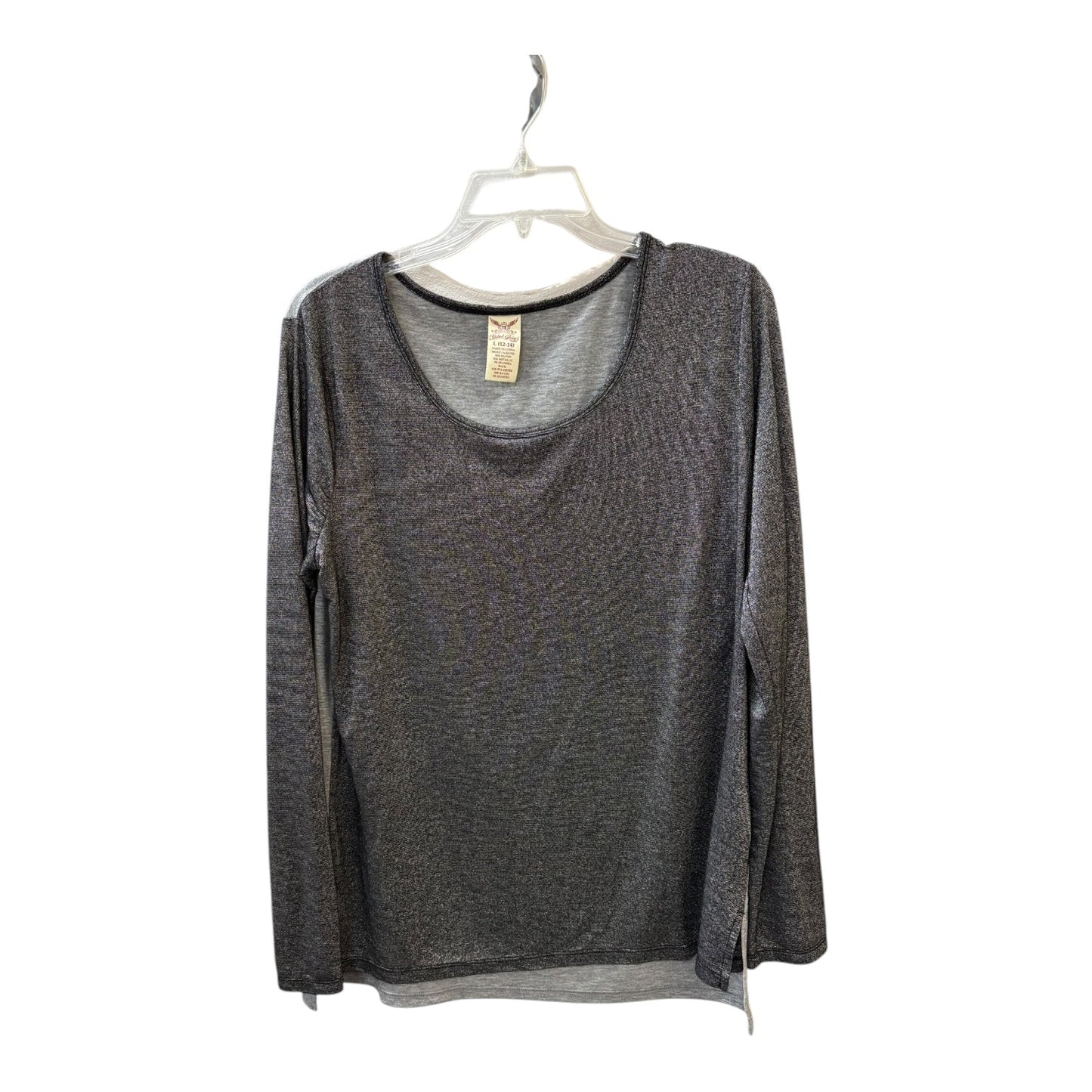 Top Ls By Faded Glory In Grey, Size:L