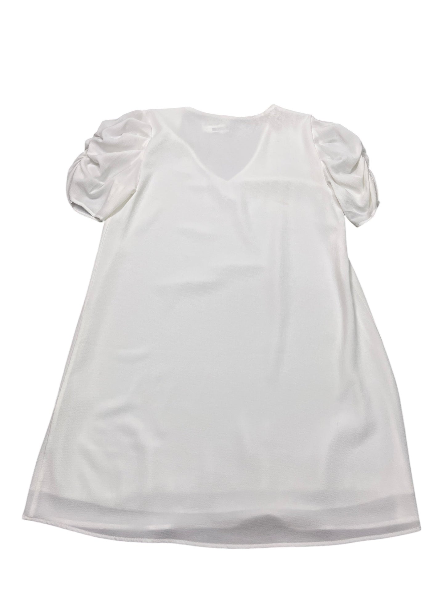 Dress Casual Short By Tyche In White, Size:M
