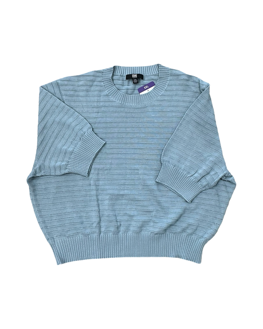 Top Ss Designer By Frye In Blue, Size:1X