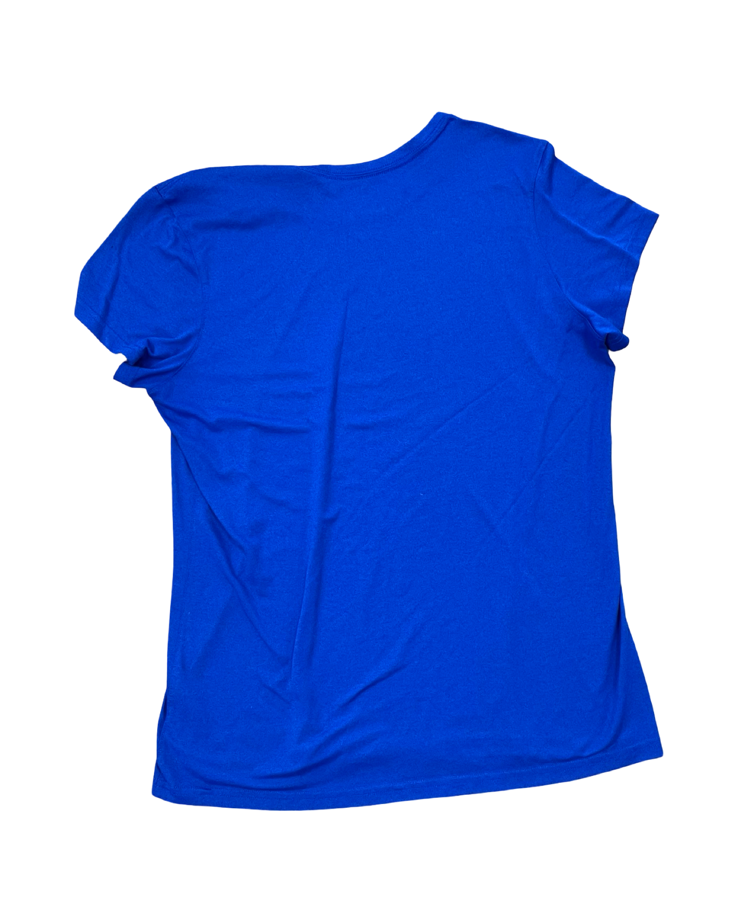 Athletic Top Ss By Nike In Blue, Size:Xl