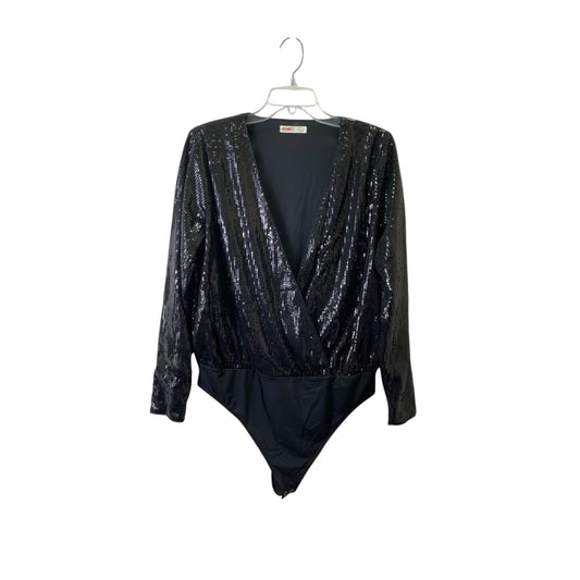 Bodysuit By Intempo In Black, Size:L