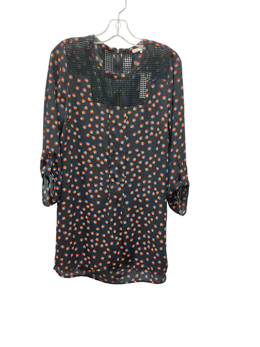 Top Ls By Meadow Rue In Black & Blue, Size:S