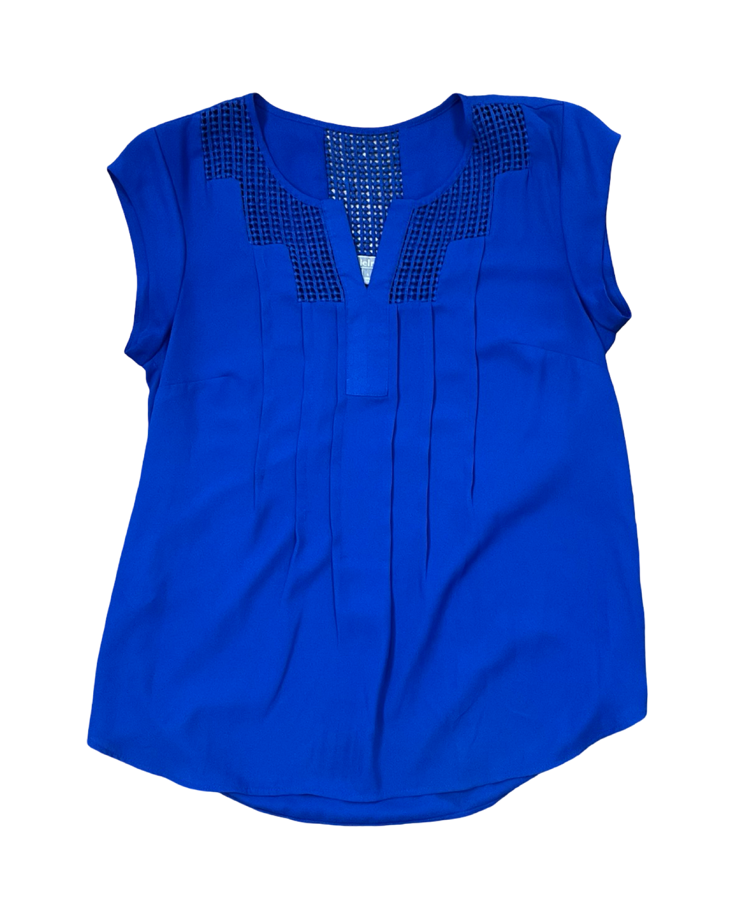 Top Sleeveless By Daniel Rainn In Blue, Size:S