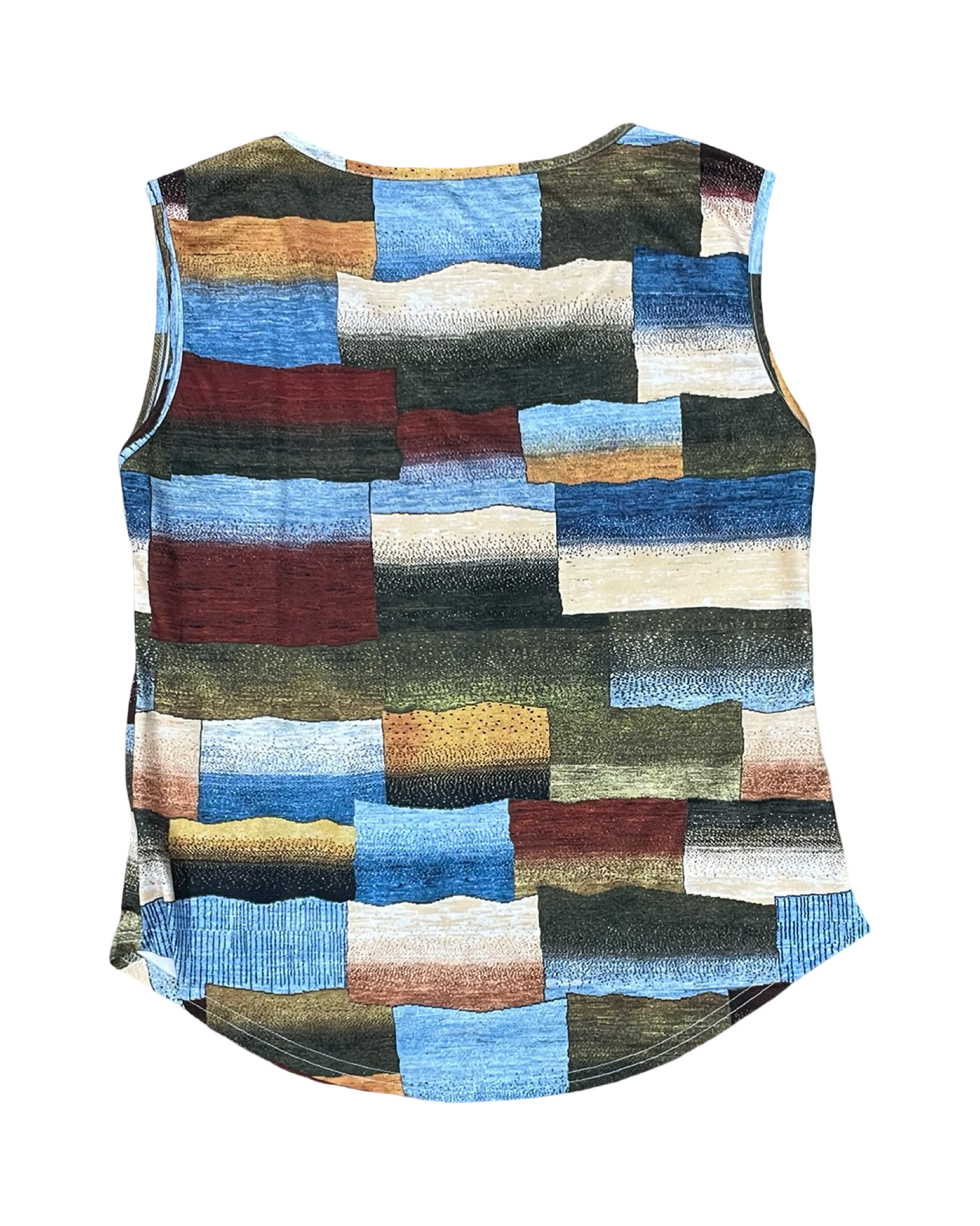 Top Sleeveless By Clothes Mentor In Multi, Size:L