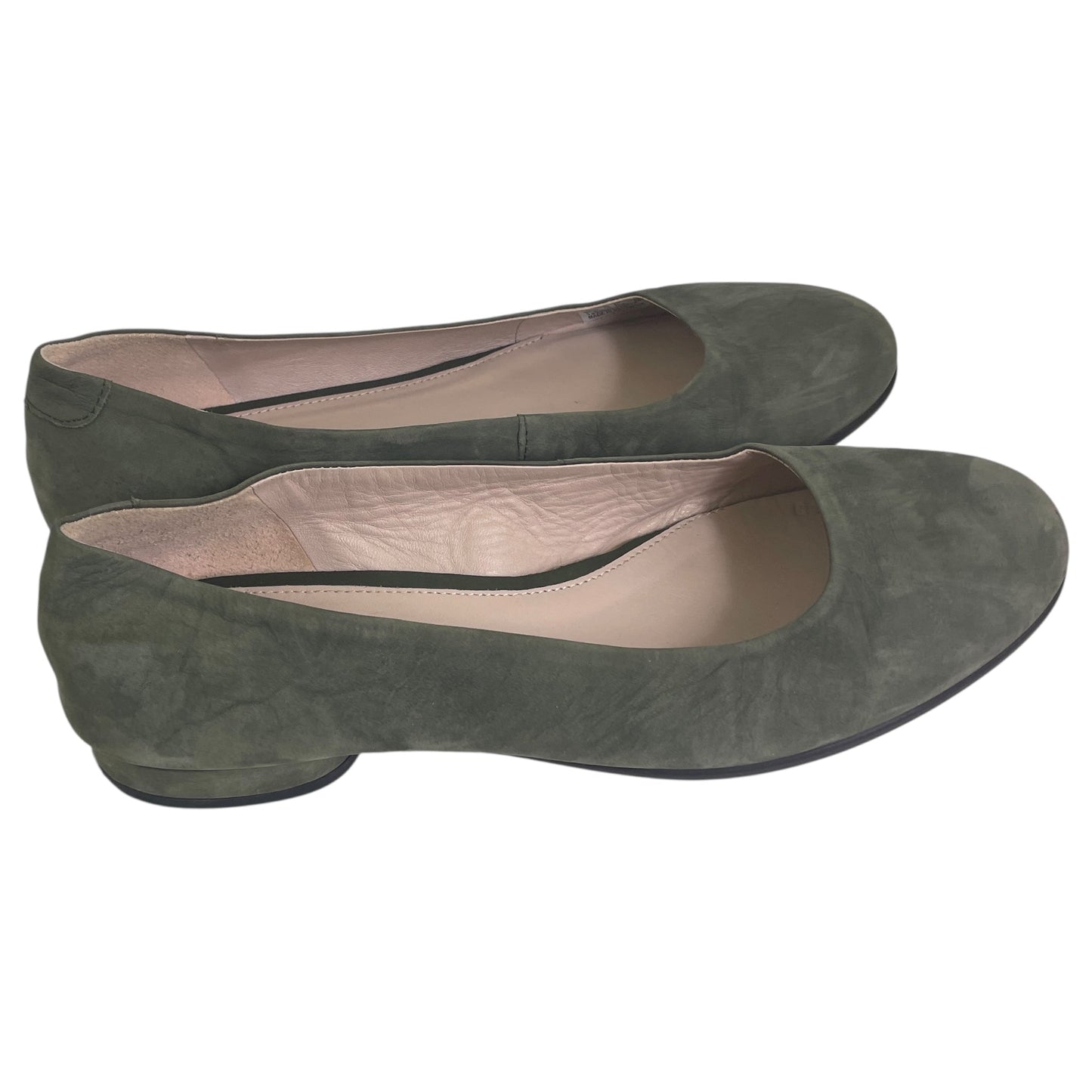 Shoes Flats By Ecco In Green, Size:7