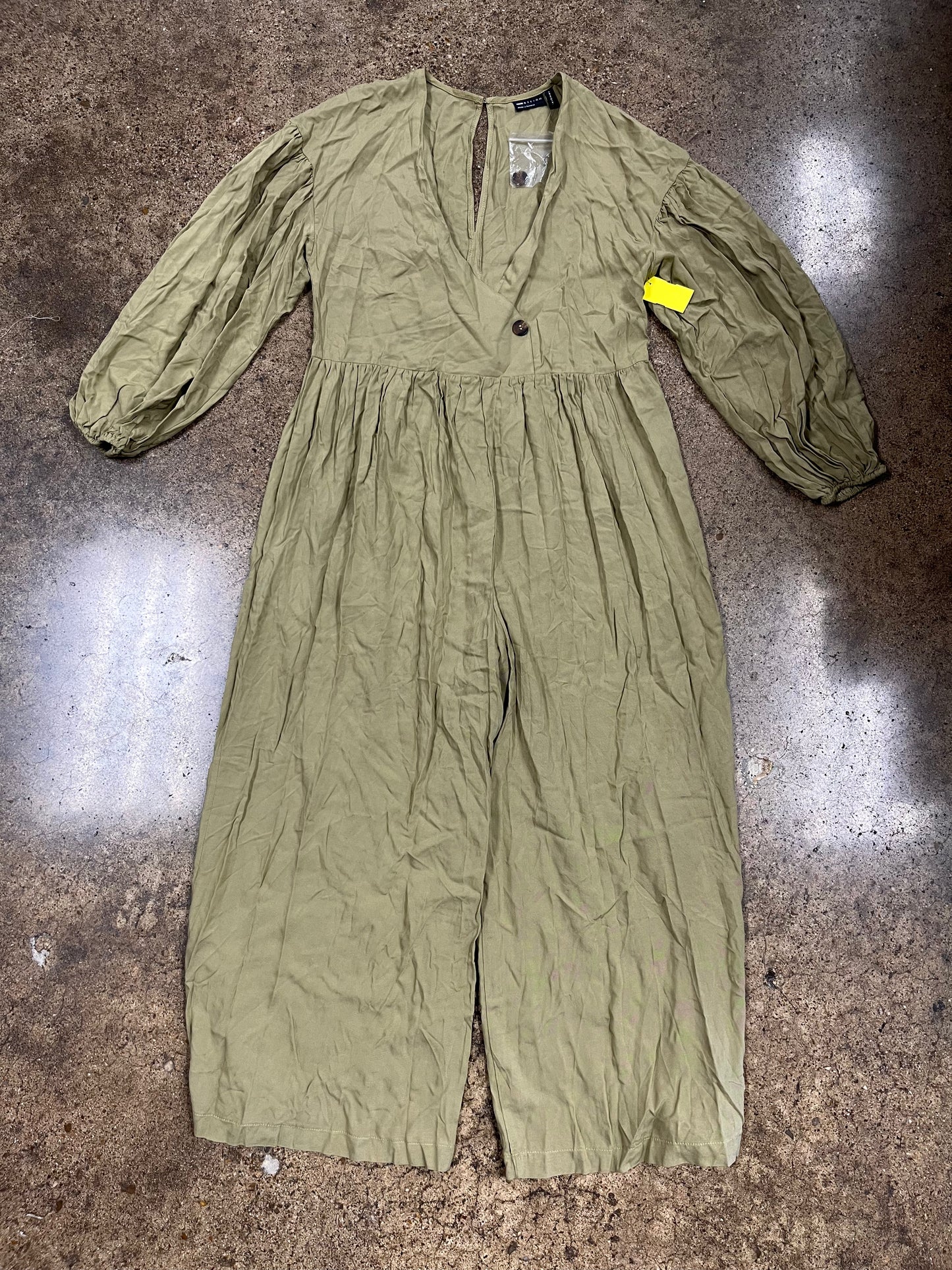 Jumpsuit By Asos In Green, Size:Xs