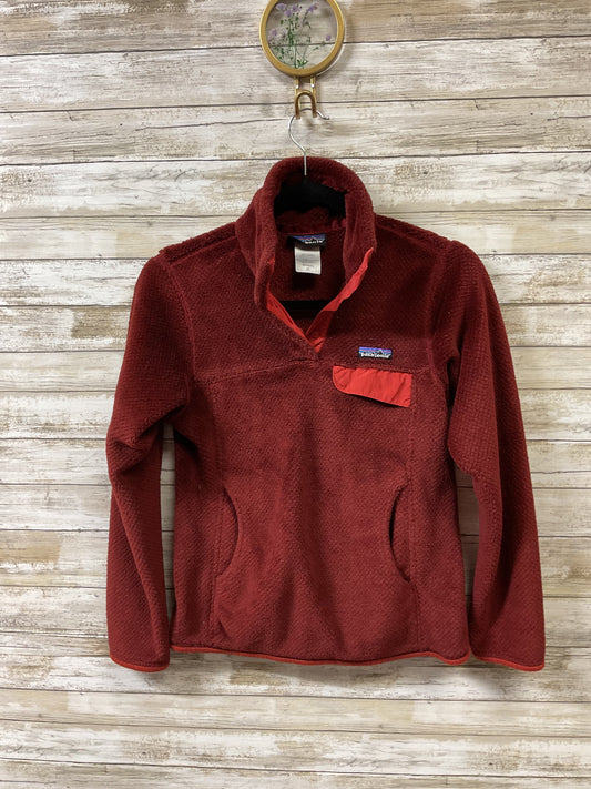 Jacket Fleece By Patagonia In Red, Size:Xs