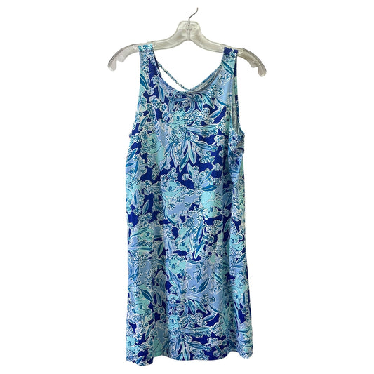 Dress Designer By Lilly Pulitzer In Blue & White, Size:S