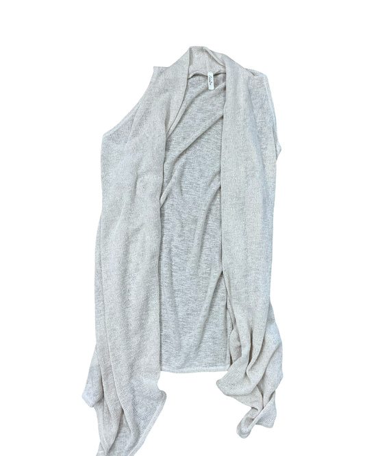 Cardigan By Celeste In Cream, Size:M