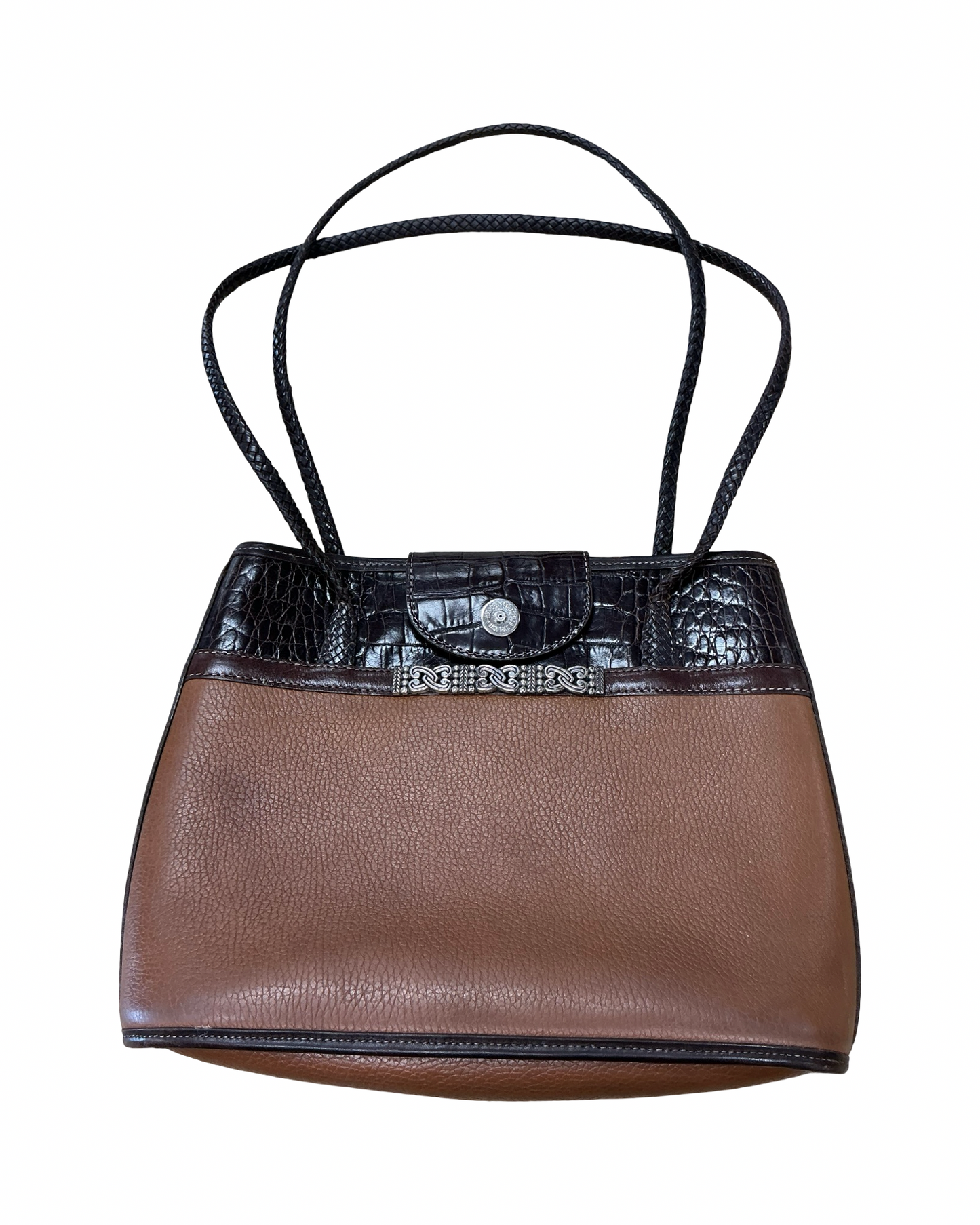 Handbag By Brighton In Brown, Size:Medium