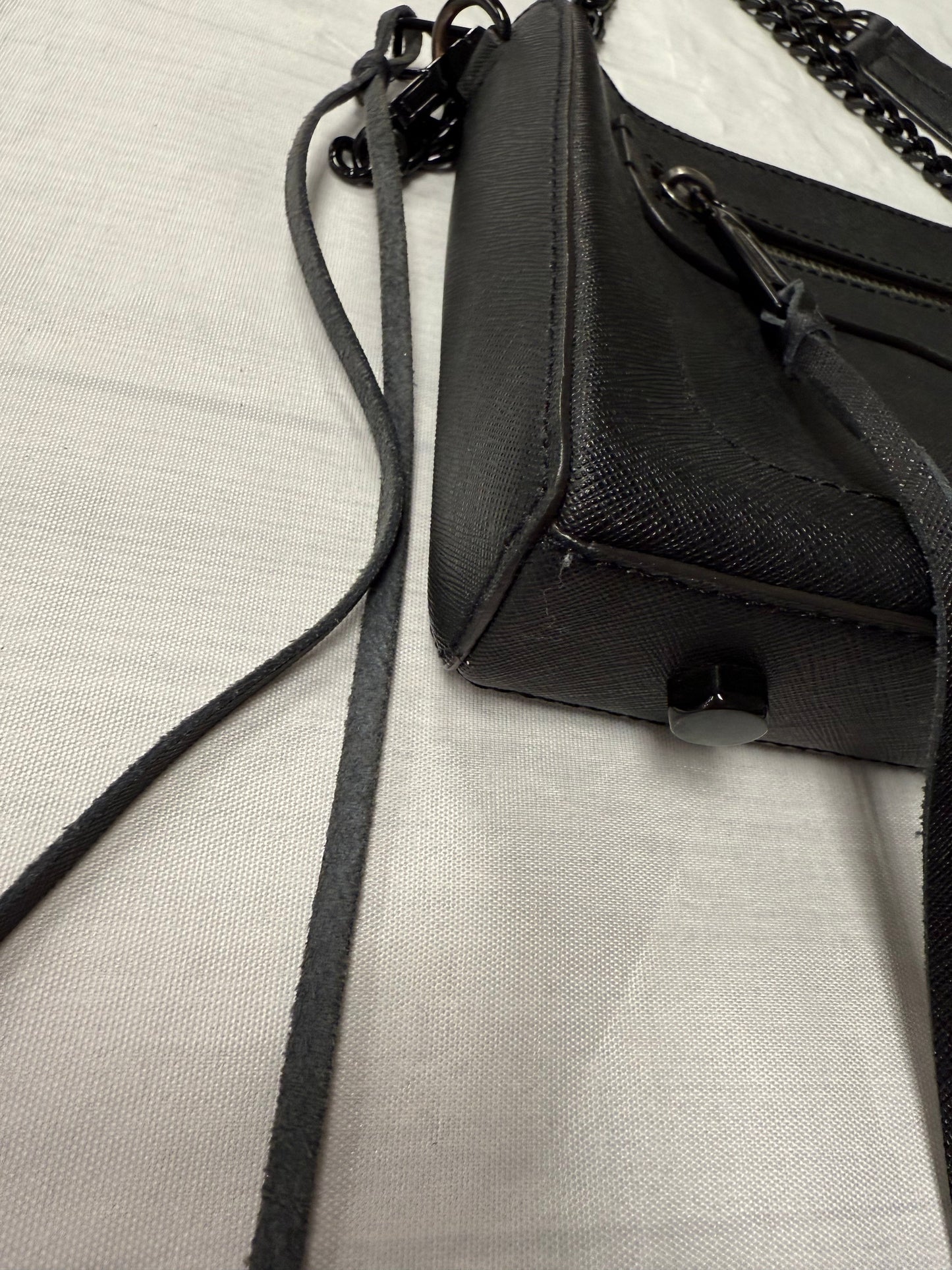 Handbag Designer By Rebecca Minkoff In Black, Size:Small