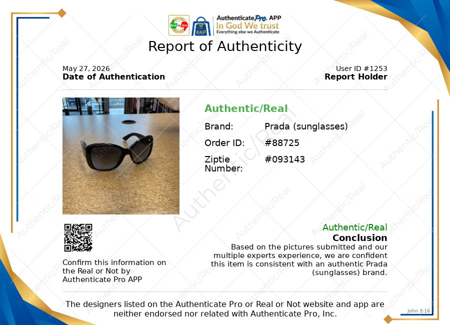 Sunglasses Luxury Designer By Prada, Size: Medium