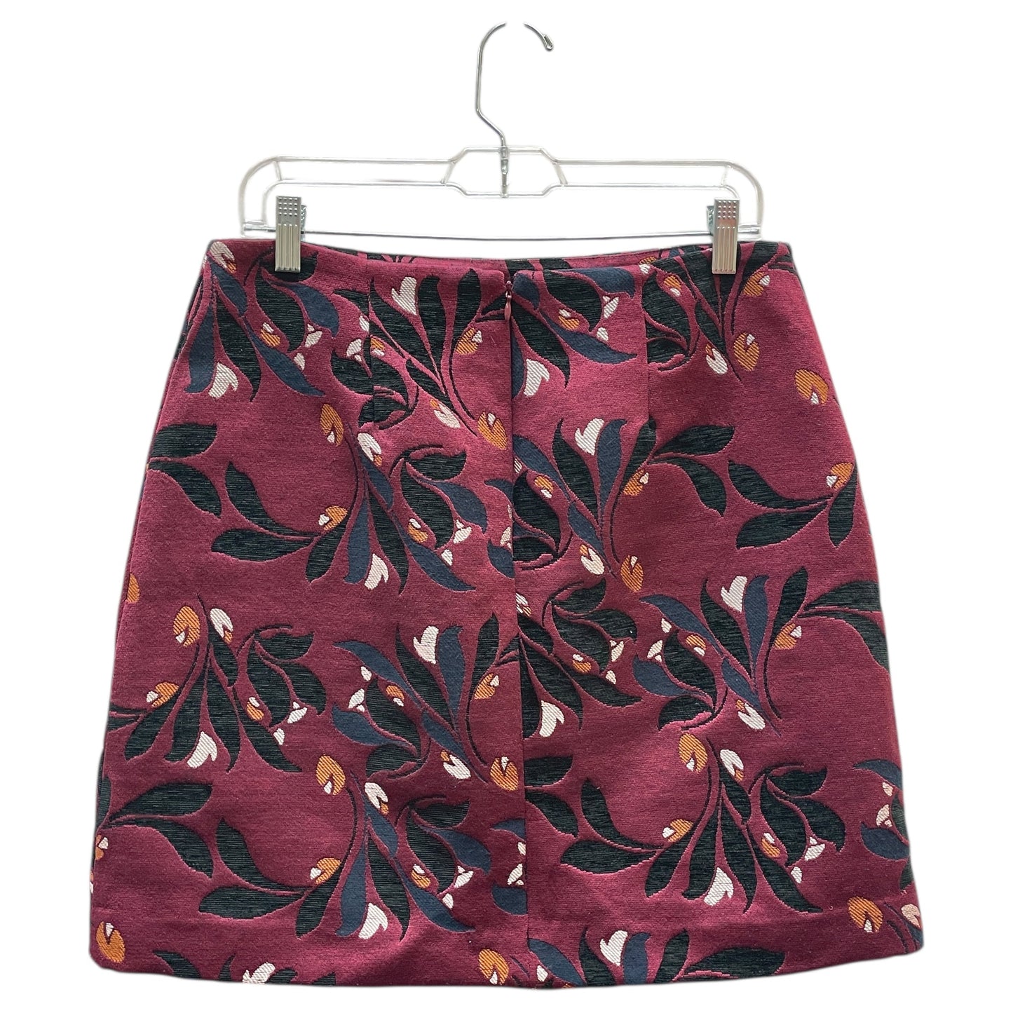 Skirt Mini & Short By Ann Taylor In Maroon, Size:8