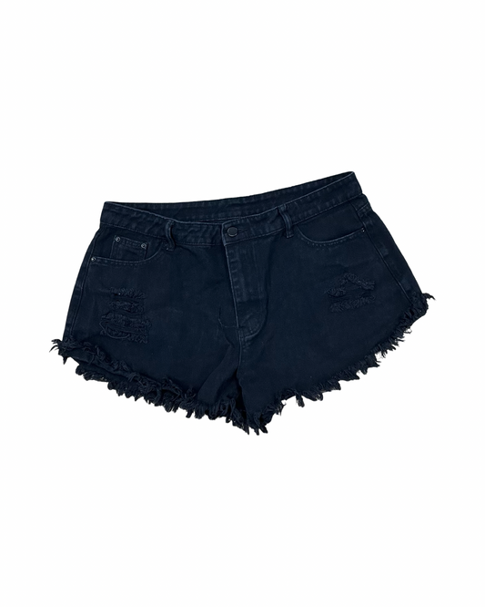 Shorts By Clothes Mentor In Black, Size:16