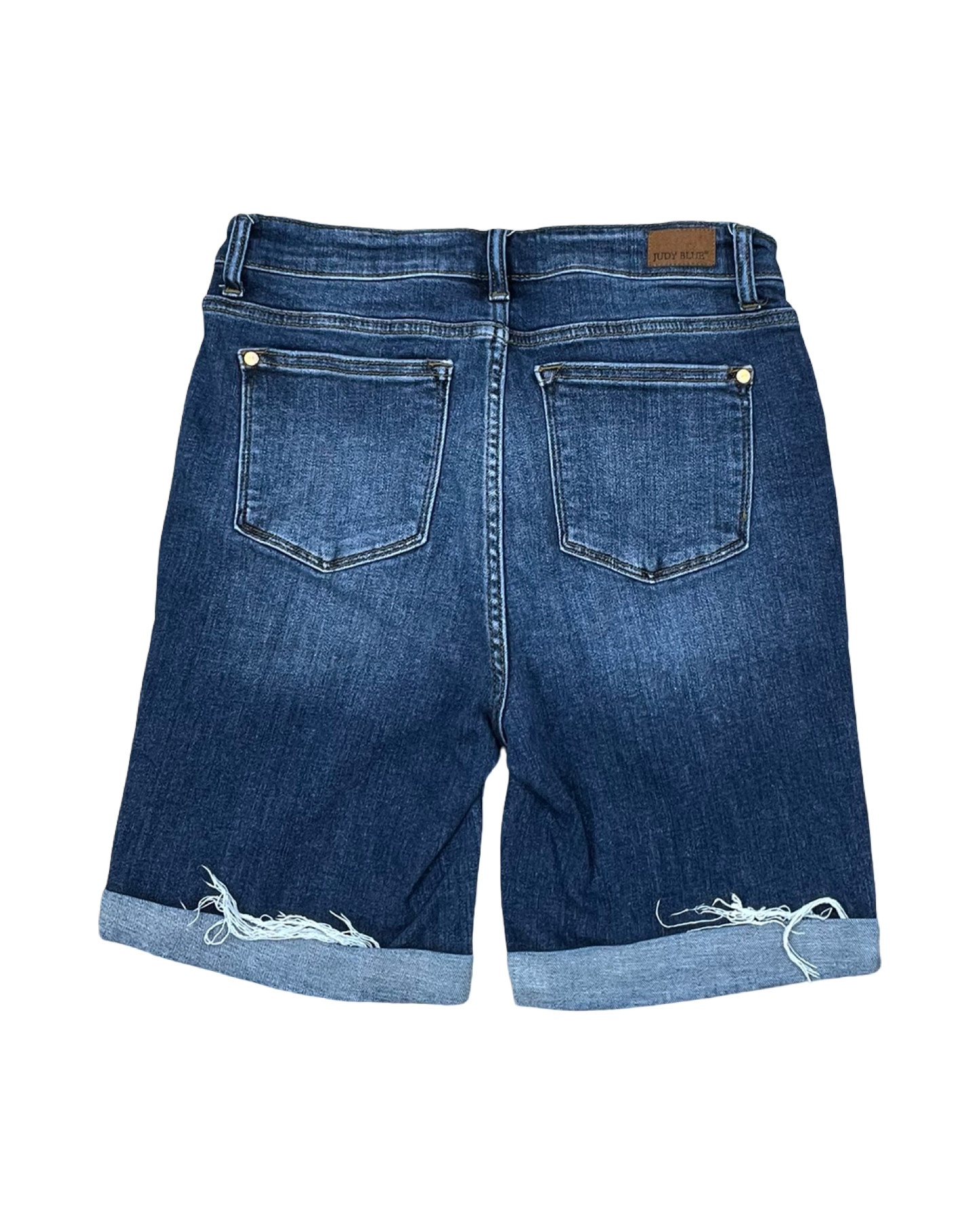 Shorts By Judy Blue In Blue Denim, Size:14