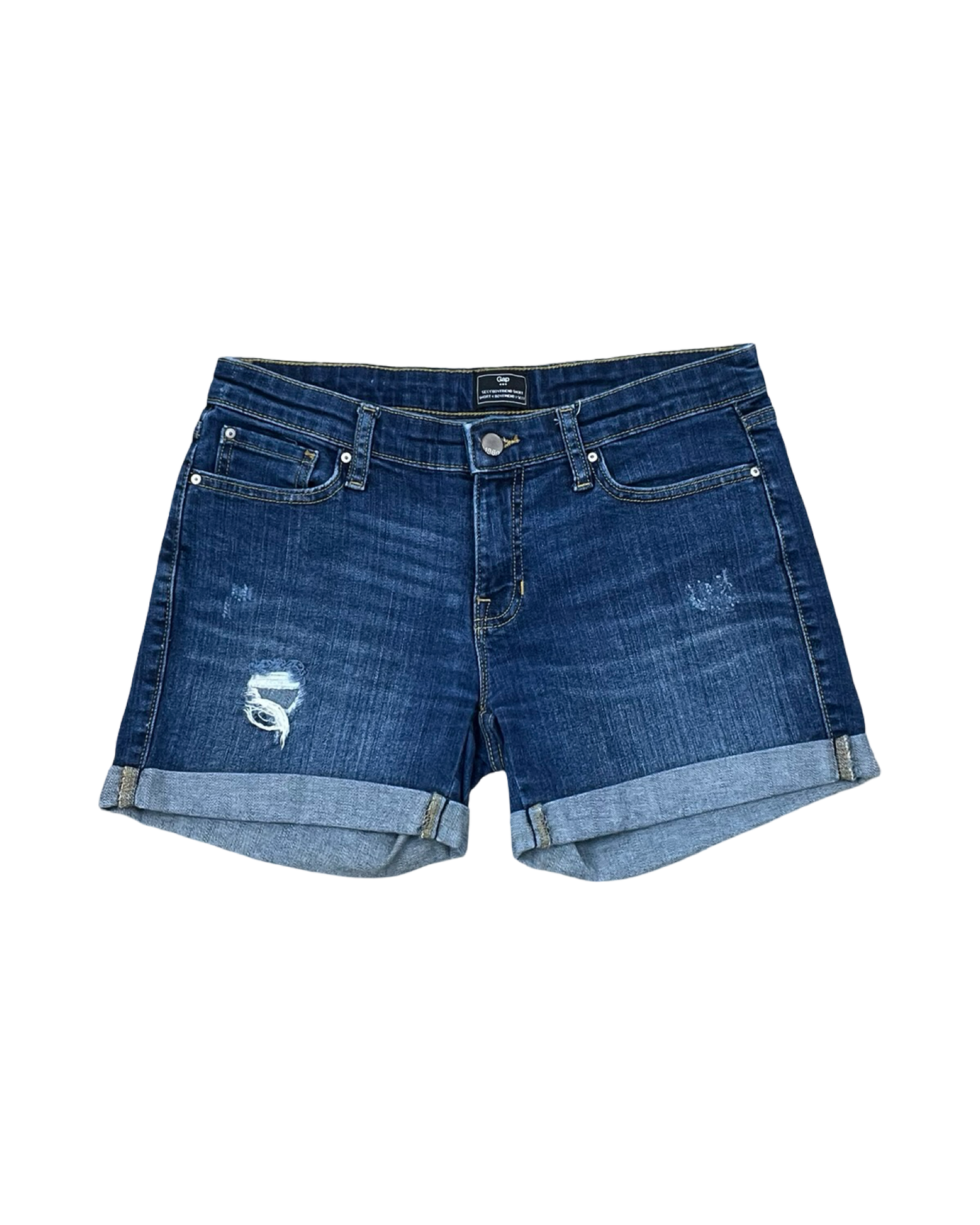 Shorts By Gap In Blue Denim, Size:2
