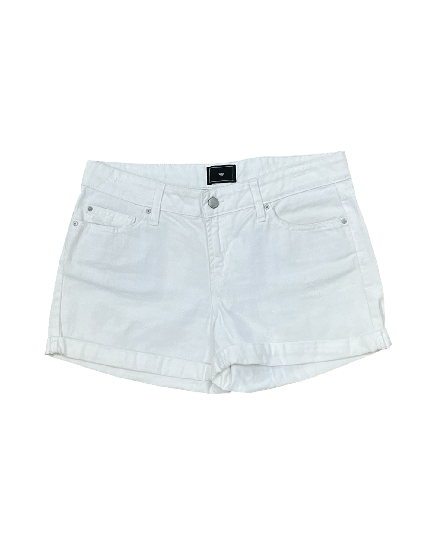 Shorts By Gap In White, Size:8