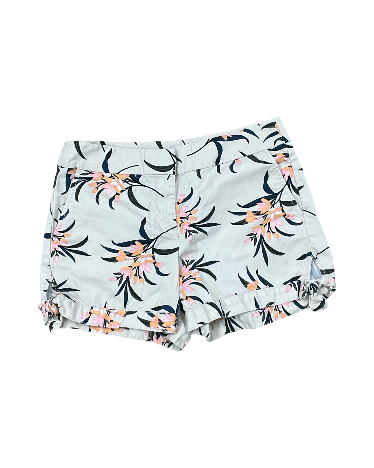 Shorts By Loft In Cream, Size:6