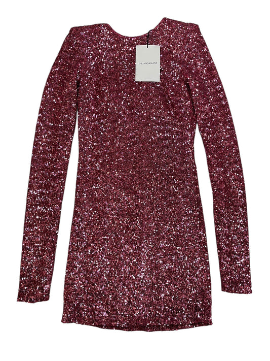 Dress Party Short By ANDAMANE In Pink, Size:S