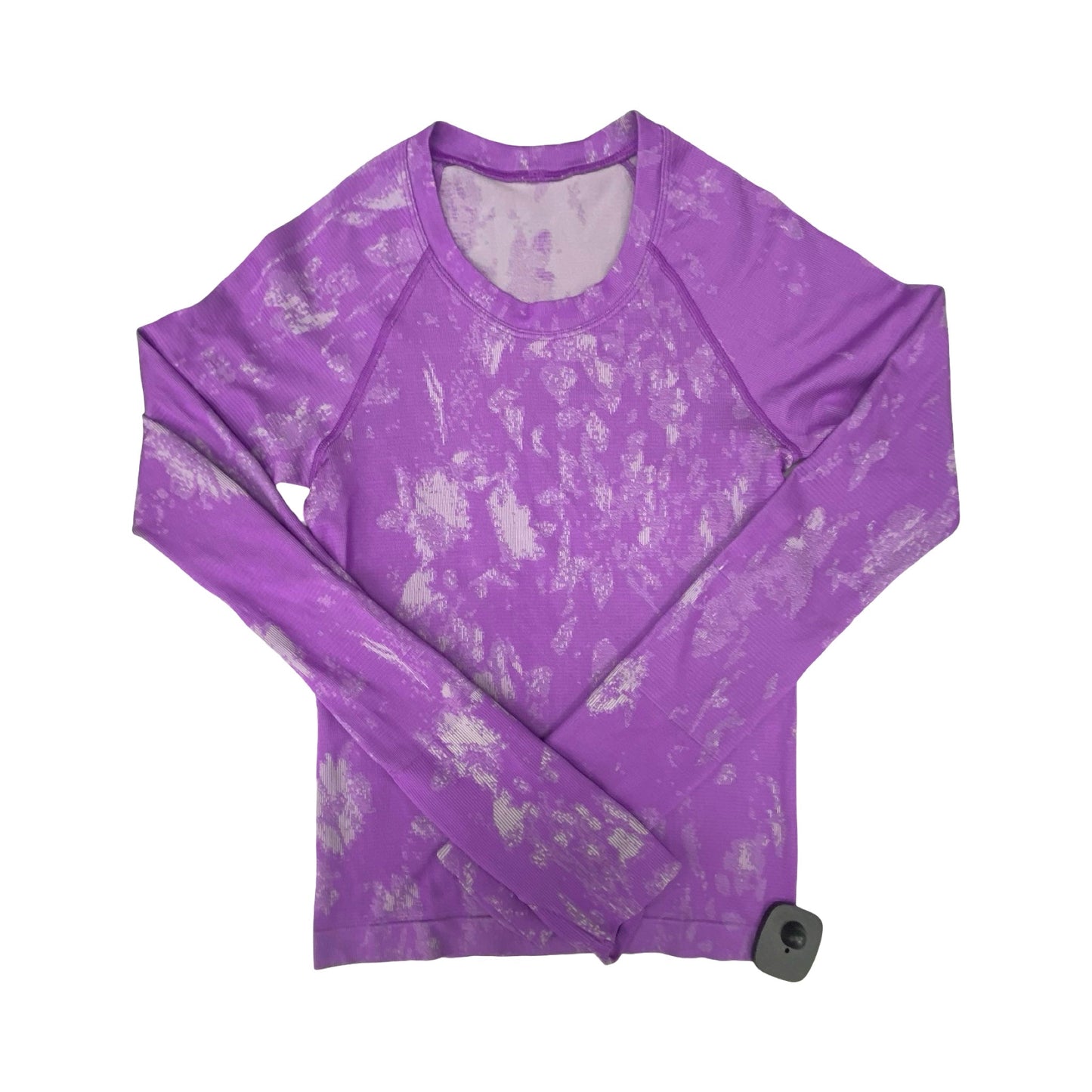 Athletic Top Ls Crewneck By Lululemon In Purple, Size:2
