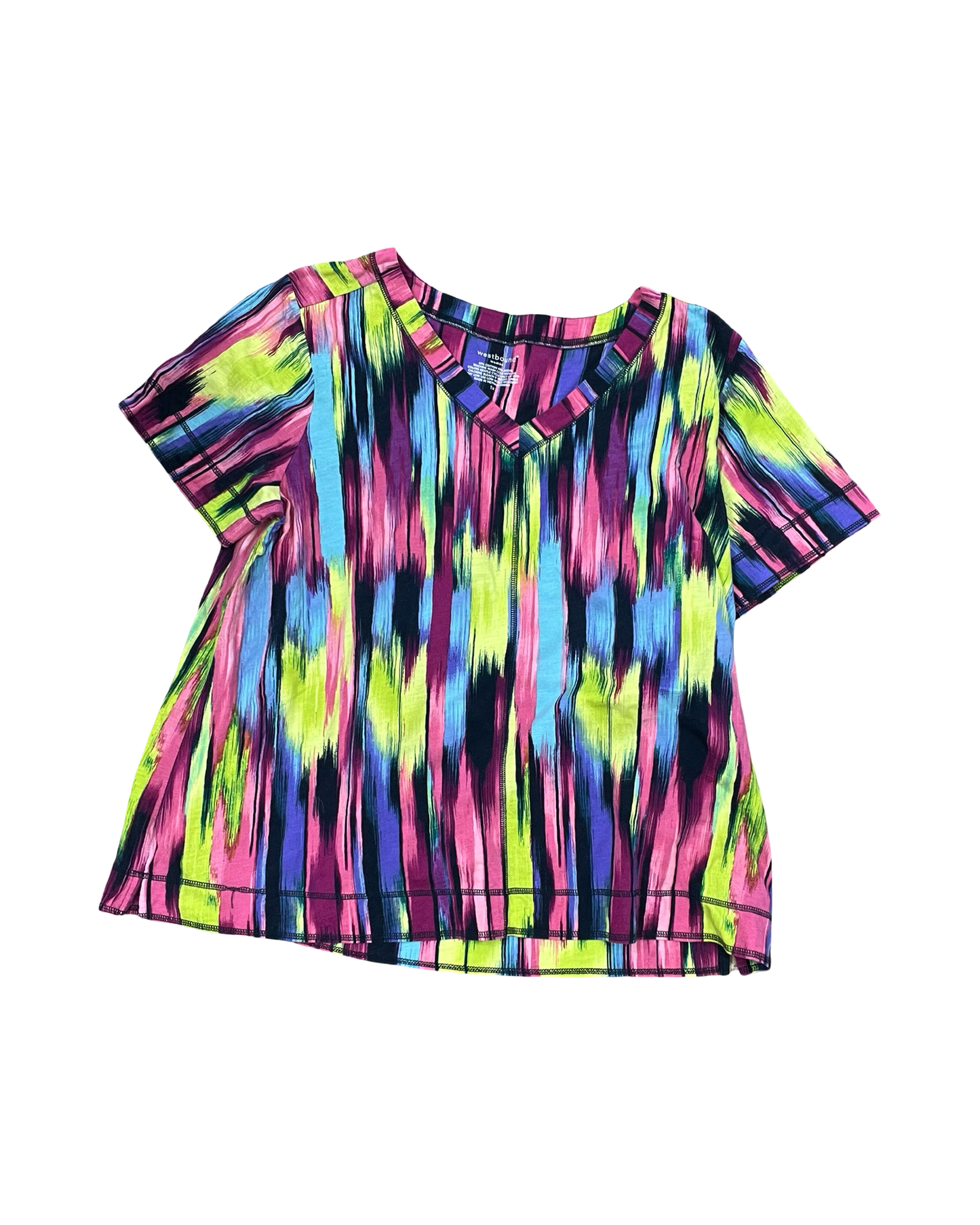 Top Ss By West Bound In Multi, Size:1X