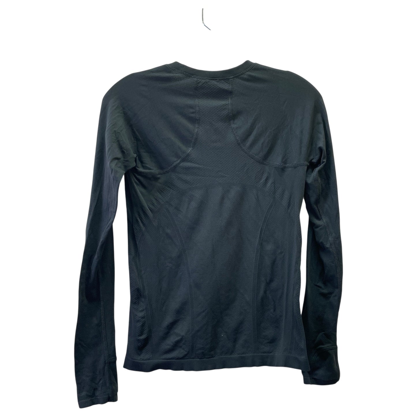 Athletic Top Ls Crewneck By Lululemon In Black, Size:S