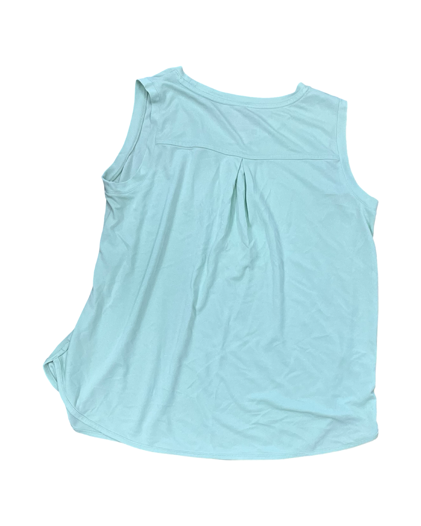 Top Sleeveless By Stylus In Green, Size:Xl