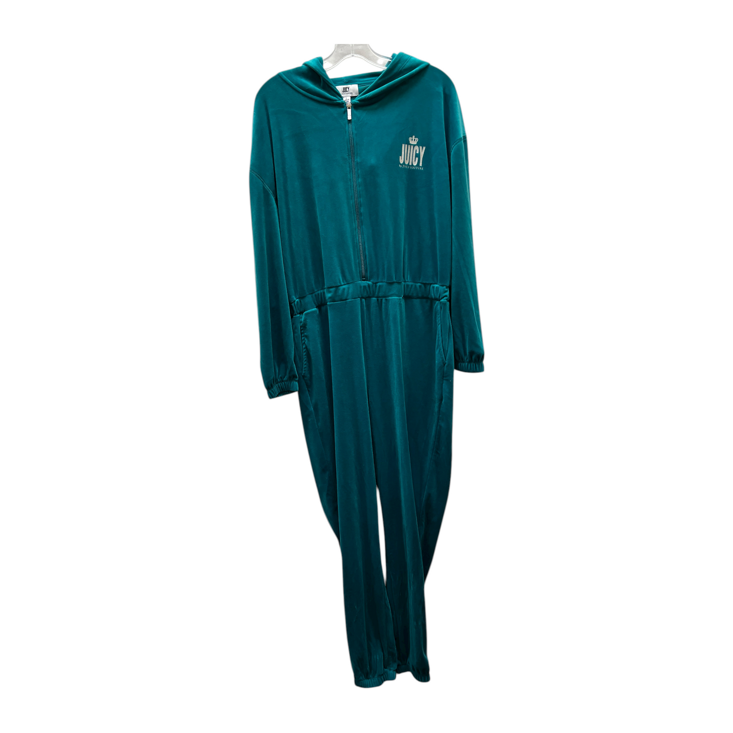 Jumpsuit By Juicy Couture In Teal, Size:L