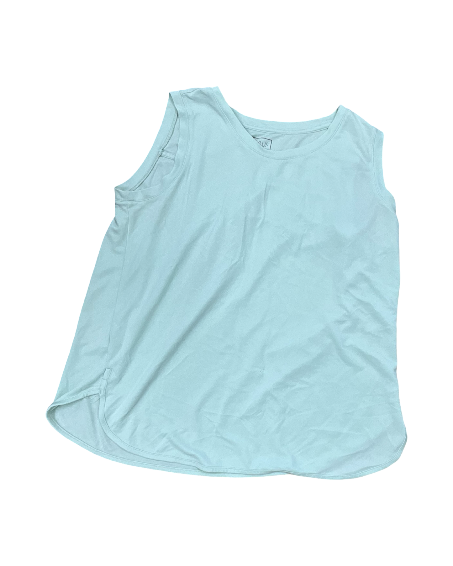 Top Sleeveless By Stylus In Green, Size:Xl