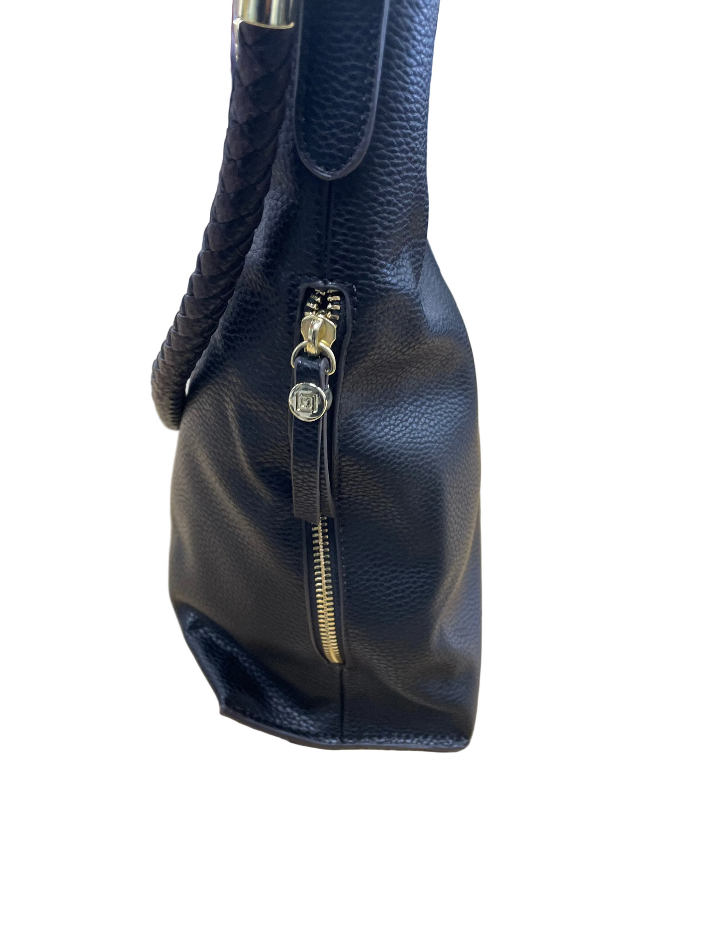 Handbag By Liz Claiborne In Black, Size:Medium