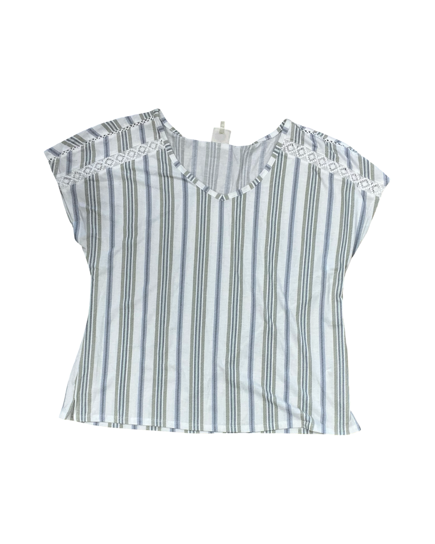 Top Ss By Tru Self In White, Size:Xl