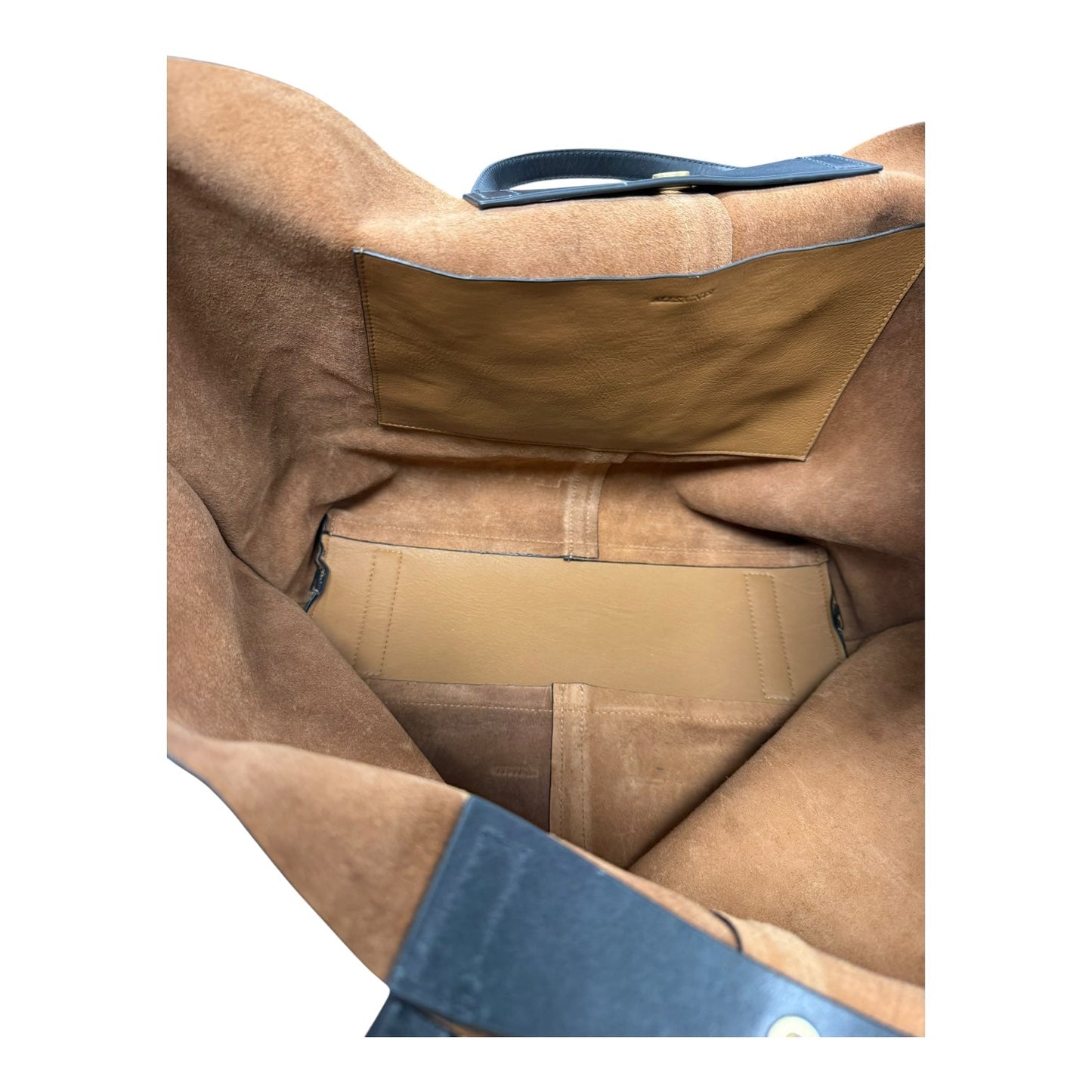 Handbag Leather By allsaints In Brown, Size:Large